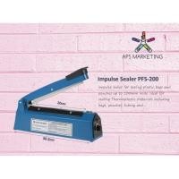 ราคา Impulse Heat Sealer เครื่องซีลถุงพลาสติก PFS 200 (ตัวพลาสติก) (47065091286)