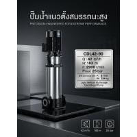 ราคา ปั๊ม Multistage แนวตั้ง CNP CDL 42-90 (380V) (42680679771)