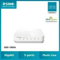 ราคา D-Link DGS-1005A 5-port 10/100/1000Mbps Unmanaged Gigabit Switch (310513084)
