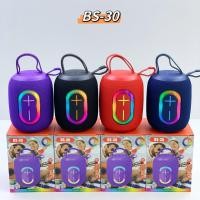 ราคา ลำโพงบลูทูธ รุ่น BS-30 ลำโพง Bluetooth Speaker RGBไฟ ลำโพงบลูทูธไร้สาย บลูทูธแบบ 5.4 กันน้ำ IPX4 รอบทิศทาง 360° (44063910387)