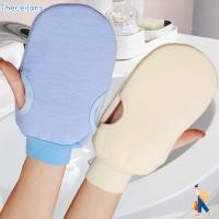 ราคา THECEDARS ถุงมืออาบน้ําขัดผิว, ถุงมืออาบน้ํา Reb Extreme Comfort, ถุงมือขัดอาบน้ําผิวเรียบ (28745327475)