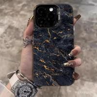 ราคา Black Gold Marble Art เคสโทรศัพท์สร้างสรรค์เหมาะสําหรับ iPhone 17promax 16pro 13promax 14plus 12 xs 14promax 13pro 16 เคสกันกระแทก (56260606181)