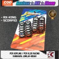 ราคา [ RX KING / SCORPIO ] CLUTCH SPRING / KAWAHARA RACING CLUTCH SPRING 1 SET / 4 PIECES (46859051243)