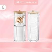 ราคา อะคริลิค Cotton Bud & Cotton Bud Storage พร้อมฝาปิดไม้ไผ่ FYL125 (40030294422)