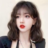 ราคา วิกผมหญิงผมสั้นผมจริงเต็มผมจริงผมหยิกเต็มเต็มหมวกสไตล์ผมยาวธรรมชาติลดอายุกระดูกไหปลาร้าวิกผมชุด 06.08 (52161805893)