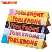 ราคา นําเข้า Toblerone Swiss Triangle Dark Chocolate Milk White Chocolate Casual Multi-รส Zero 100g (53711049136)