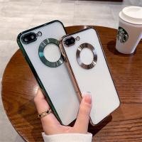 ราคา [ฟรีกระจกนิรภัยแบบเต็มหน้าจอ] เคสเปิด apple ขอบสี่เหลี่ยมสําหรับ iphone 6 6s 7 8 6plus 6aplus 7plus 8plus (50513411804)