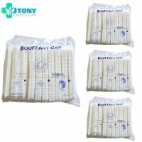 ราคา แพ็ค 4 ถุง (50ชิ้น/1ถุง) หมวกคลุมผม 14 แกรม BOUFFANT CAP สีขาว ถุงสกรีน หมวกตัวหนอน หมวกใยสังเคราะห์ หมวกอนามัย (22990003642)