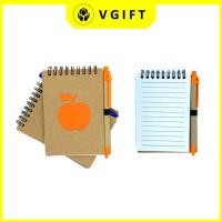 ราคา Cute Kids Children Student Apple Notepad พร้อมสมุดโน๊ตปากกา (53513305001)