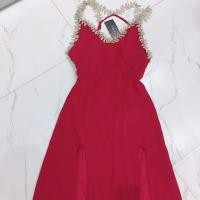 ราคา เดรสลูกไม้สีแดง***** (29644993955)