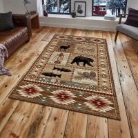 ราคา Cross-Border อเมริกัน Pastoral Country พรมห้องนั่งเล่นในครัวเรือน Anti-Slip ห้องนอนผ้าห่มข้างเตียงโรงแรม B & B ตกแต่ง F (48858248655)