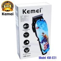 ราคา แบตตาเลี่ยน ปัตตาเลี่ยนตัดผม Kemei ปัตตาเลียนไร้สาย ปัตตาเลี่ยนไฟฟ้า Kemei Rechargeable KM 831 Clipper (5032188614)