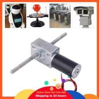 ราคา Honglai Garosa Dual Shaft Gear Motor 24V กระปุกเกียร์โลหะลดความเร็ว M8 Thread50 Double Design High Torque Multiple Ratios for Automation DIY Equipment (Reduction Ratio 17) (46663816631)