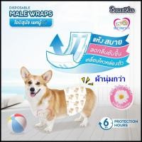 ราคา Surepad โอบิสุนัข 4ไซส์ มีแถบสีเช็ค (ผ้าอ้อมสุนัข ตัวผู้ โอบิหมา โอบิสุนัขตัวผู้ ผ้าอ้อมสุนัขตัวผู้ โอบิ) (9319488319)