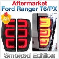 ราคา (ใช้แล้ว) TUNEZ LED รมควันไฟท้ายโคมไฟด้านหลัง Ford Ranger Raptor และ PX T6 Limited 2 Wildtrak KT (48811103808)