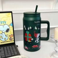 ราคา แก้วเก็บอุณหภูมิ Snoopy มีฝาและหลอดให้ครบเซ็ท แก้วสแตนเลส เก็บความเย็นความร้อน ความจุ1500ml (27665407426)
