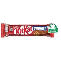ราคา คิทแคท ชังกี้เวเฟอร์เคลือบช็อกโกแลต38กรัม Kitkat Chunky Wafer Chocolate 38g. [หมายเลขบาร์โค้ด 9556001198839 ] (41981894517)
