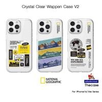 ราคา NATIONAL GEOGRAPHIC Crystal Clear Wappen Case V2 เคสใสกันกระแทกเกรดพรีเมี่ยม เคสสำหรับ iPhone16/16e Series (26683684837)