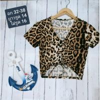 ราคา เสื้อรูดหน้าลายเสือ แซ่บๆ (4858844928)