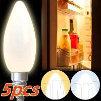 ราคา 1/3/5 ชิ้นไฟตู้เย็น LED E14/E12, 1W 220V หลอดประหยัดไฟ 360° คาน แสงสีขาว/วอร์มสําหรับตู้โชว์ & บ้าน (41833175520)