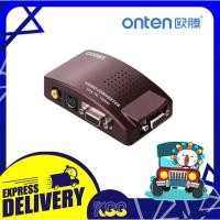ราคา อุปกรณ์แปลงสัญญาณภาพ ONTEN OTN-5123 VGA to AV RCA S-Video Converter รับประกัน 6 เดือน (15788493279)