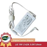 ราคา LG Gram 13Z 15Z970 14Z970 14Z950 15Z975 13Z975 15Z980 15Z96 แล็ปท็อปอะแดปเตอร์ชาร์จไฟของแท้ PA-1650-43 19V 3.42A 65W (55111452754)