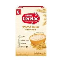 ราคา [สินค้าส่งด่วน] เนสท์เล่ซีรีแล็คบีแอลสูตรข้าวสาลีและนม 200กรัม NESTLE CERELAC BL WHEAT WITH MILK 200G. (50312513484)