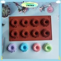 ราคา ZMONH 8 Cavity 59 มม.เกลียวซิลิโคนแม่พิมพ์สําหรับอบเค้ก Pan Jelly ทําเครื่องมือขนมมูสตกแต่ง Mould แฟนซีโดนัท (48213837913)