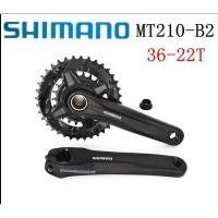 ราคา ขาจานกระโหลกกลวง shimano alivio 2 ใบ (รุ่น FC-MT210-B2) 36/22t (11278093372)
