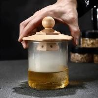 ราคา Wooden Cocktail Smoker Kit Whiskey Fruity Wood Chips Bartending Accessories Smoke Maker For Drinks Kitchen Bar Accessori (24837071730)
