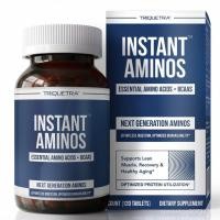 ราคา Instant Aminos Tablets - EAA+BCAA - 10 Essential Amino Acids Supplement - Rapid Absorption, No Digestion Required - Supports Lean Muscle, Recovery & Aging - 321% DIAAS Protein Scor (56264799753)