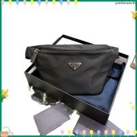 ราคา Prada Re-Nylon กระเป๋าคาดเอว กันน้ํา มือฟรี สำหรับผู้ชายและผู้หญิง สวมใส่ง่าย ดูทันสมัย (46960913155)