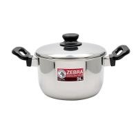 ราคา [สินค้าส่งด่วน] ZEBRA หม้อหุงต้ม TIGER 24 ซม. ZEBRA TIGER POT 24 CM. (24898259404)