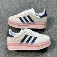ราคา 【ของแท้ 100%】Adidas Origins GAZELLE BOLD Bold Low cut Grey Pink (42683182687)