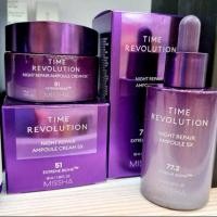 ราคา Missha Night Repair Ampoule 70ml / Cream 50ml (28066341580)