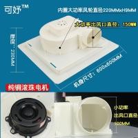 ราคา 600x600mm Ceiling Exhaust Fan High Suction Quiet Embedded Ventilator for Drop Ceiling (48407057320)