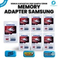 ราคา SAMSUNG MICRO SD CARD 128GB ADAPTER MEMORY CARD ADAPTER SAMSUNG 2GB 4GB 8GB 16GB 32GB 64GB 128GB PLUS MMC ADAPTER (49762031423)
