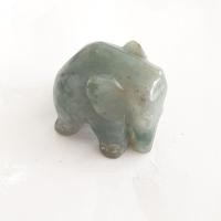ราคา ช้างหยกพม่าแกะสลัก ขนาด 2 cm. หยกแท้แกะสลักมือ E20 (27001582293)