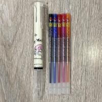 ราคา Uni Style Fit My Melody 5 Color Holder Pen + Refill Set ปลอกปากกา + ไส้ปากกา ครบเซ็ต (12713663299)