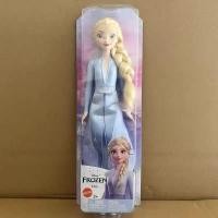ราคา Mattel Disney Princess Doll Disney < Frozen > Elsa ตุ๊กตาบาร์บี้ของแท้ Disney Frozen Elsa Anna Set Doll Girl Play House Toys (29084121067)
