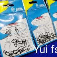 ราคา กิ๊ฟ ika กิ๊ฟตีเหยื่อปลอม จำนวน 12 pcs insurance snap (5034735398)