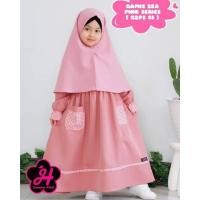 ราคา Gamis Zea ชุดรหัส 03 สีชมพู (8028288124)