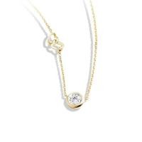 ราคา Jubilee Diamond จี้เพชรพร้อมสร้อยคออิตาลี Beloved Brilliance: Heart Bound Pendant with Chain เพชรแท (53560309304)
