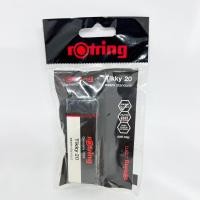 ราคา Rotring Tikky exam standard dark eraser ยางลบดำสำหรับลบข้อสอบ (22081005313)