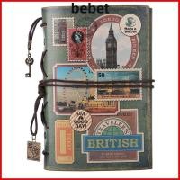 ราคา BEBET Traveler Notebook, Leather Vintage Journal, Writing Refillable Classic Writing Pads Gift (50263295608)