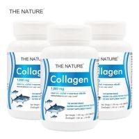 ราคา [แพ็ค 3 ขวด สุดคุ้ม] คอลลาเจนแคปซูล จากปลาทะเล Collagen Peptide THE NATURE เดอะเนเจอร์ คอลลาเจนแท้ คลอลาเจนแคปซูล (15504417160)