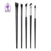ราคา # ANTH # Brow Contour แปรงแต่งหน้า Eyebrow Eyeliner Brush Professional Super Thin Angled Liner Eye Brush Make Up Tools (40382015378)