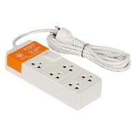 ราคา รางปลั๊กไฟ 5 ช่อง 1 สวิตซ์ ANITECH H605 3 ม. POWER STRIP ANITECH H605 5-OUTLET 1-SWITCH 3M (3742450902)
