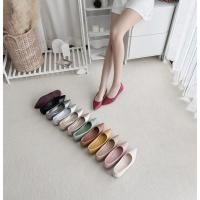 ราคา [สินค้าขายดี/พร้อมส่ง]รองเท้าคัทชู หนังนิ่มส้นเตี้ยพื้นเพื่อสุขภาพ รองเท้าkaimooksissy Cs670664 (49214070894)