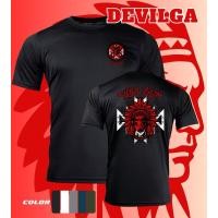 ราคา เสื้อยืด นักรบอินเดียแดง ลายนักรับชนเฝ้าหน้าหลัง ผ้าไมโครระบายอาศดี (24237576722)